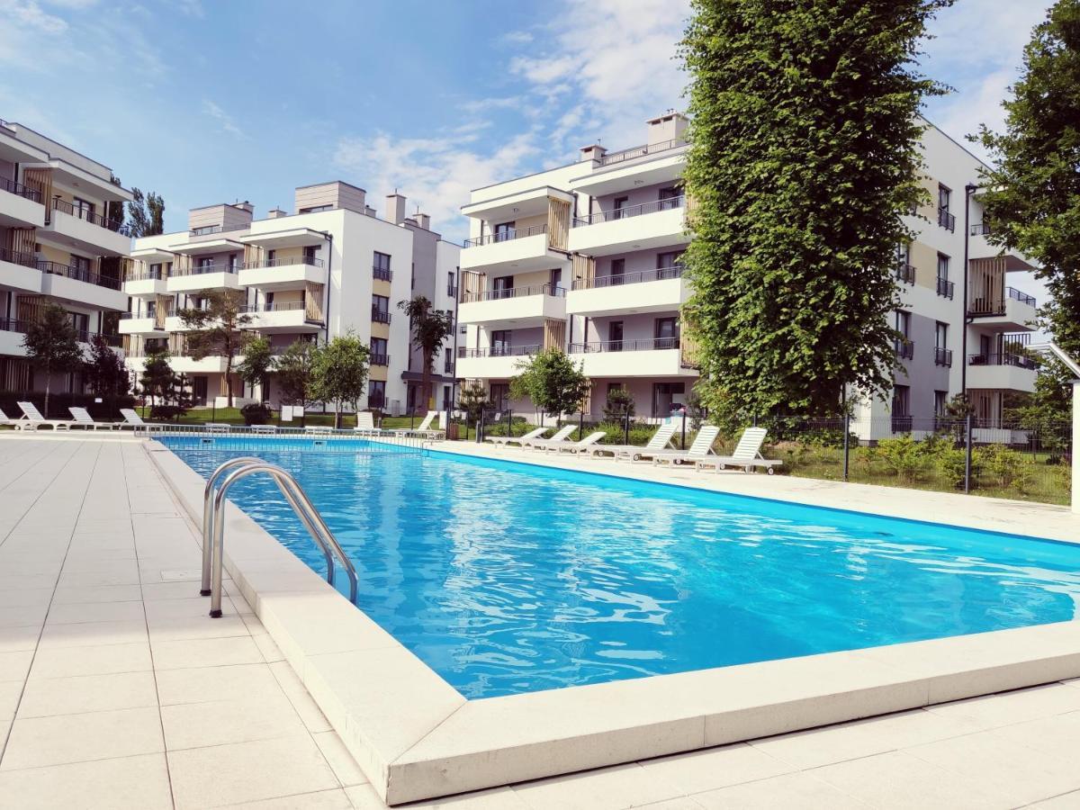 Апартаменты Apartament Azzurro Устроне-Морске Экстерьер фото