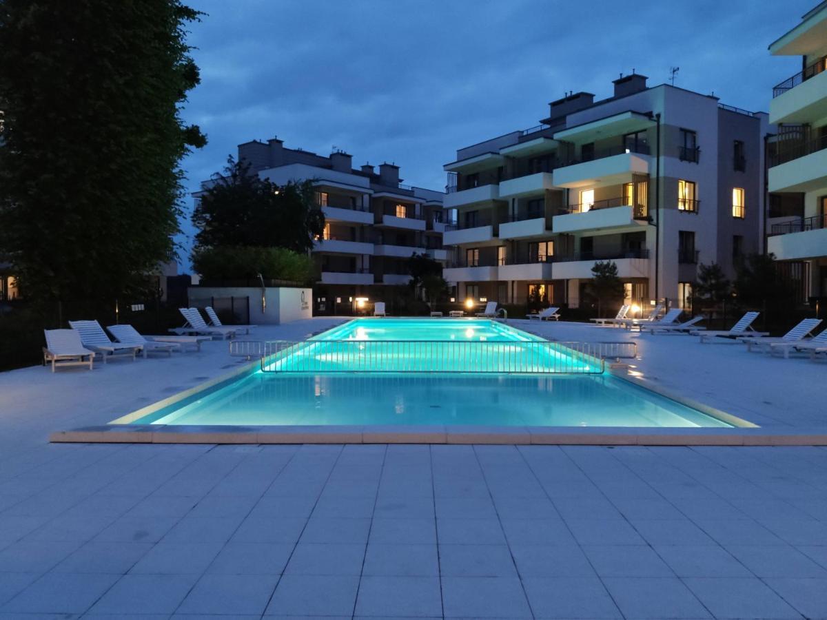 Апартаменты Apartament Azzurro Устроне-Морске Экстерьер фото